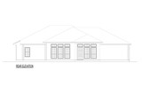 Secondary Image - Traditional House Plan - 74367 - Rear Exterior