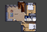 Secondary Image - Farmhouse House Plan - 46110 - 2nd Floor Plan