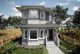 Prairie House Plan - Karlsbad 42597 - Front Exterior