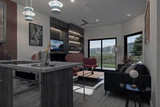 Prairie House Plan - Karlsbad 42597 - Family Room