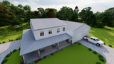 Contemporary House Plan - The Kora 15343 - Right Exterior