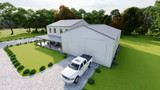 Contemporary House Plan - The Kora 15343 - Right Exterior