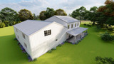 Contemporary House Plan - The Kora 15343 - Left Exterior