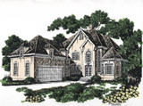 Classic House Plan - Winston 2  17399 - Front Exterior