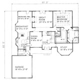 Classic House Plan - Winston 2  17399 - 1st Floor Plan