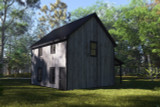 Mountain Rustic House Plan - Kennebec 34756 - Rear Exterior