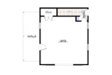 Mountain Rustic House Plan - Kennebec 34756 - 1st Floor Plan