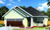 Traditional House Plan - Lakeview 53271 - Front Exterior