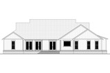 Secondary Image - Farmhouse House Plan - Woodville Landing 35443 - Rear Exterior
