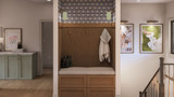 Traditional House Plan - Safron 93379 - Entrance