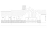 Farmhouse House Plan - Barranda 53372 - Left Exterior