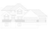 Traditional House Plan - Barrett 10755 - Exterior