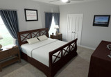 Traditional House Plan - 43254 - Master Bedroom