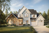 Craftsman House Plan - Stapleton 41681 - Front Exterior