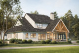 Craftsman House Plan - Stapleton 41681 - Right Exterior