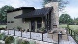 Contemporary House Plan - Bear Valley 62378 - Right Exterior