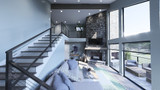 Contemporary House Plan - Bear Valley 62378 - Great Room
