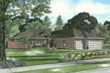 Traditional House Plan - JonBonet 28208 - Front Exterior