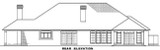 Traditional House Plan - JonBonet 28208 - Rear Exterior