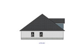 Southern House Plan - 14375 - Left Exterior