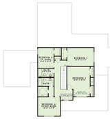 Farmhouse House Plan - Summer Avenue Midtown 87416 - 2nd Floor Plan