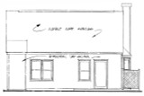 Cottage House Plan - Ansley 34208 - Rear Exterior