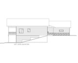 Craftsman House Plan - 38433 - Left Exterior