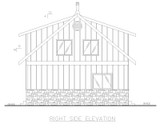 Cottage House Plan - 86198 - Right Exterior