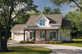 Country House Plan - Jade Oaks 88337 - Front Exterior