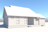 Country House Plan - Jade Oaks 88337 - Rear Exterior