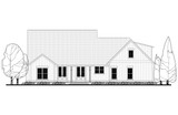 Farmhouse House Plan - Highland Court 34384 - Rear Exterior
