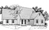 Country House Plan - Fort Mountain 19563 - Front Exterior