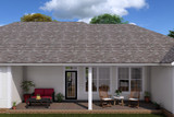 Traditional House Plan - Woodville 59897 - Porch
