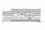 Country House Plan - 87848 - Exterior