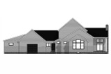 Farmhouse House Plan - 89344 - Rear Exterior