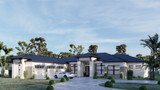 Contemporary House Plan - 65876 - Front Exterior