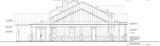 Farmhouse House Plan - 23869 - Left Exterior