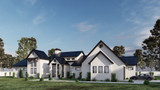 European House Plan - 10918 - Right Exterior