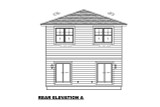 Traditional House Plan - Brentwood 19772 - Rear Exterior