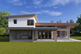 Modern House Plan - Canal 01 95986 - Front Exterior