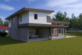 Modern House Plan - Canal 01 95986 - Exterior