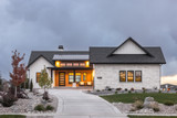 Modern House Plan - Aster Cove 28740 - Front Exterior