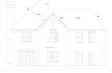 Traditional House Plan - Hartford  59634 - Rear Exterior