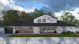 Craftsman House Plan - Barlow 87019 - Rear Exterior