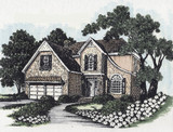 Traditional House Plan - Newman  65744 - Front Exterior