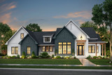 Farmhouse House Plan - Remington Ridge 82735 - Exterior