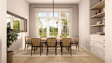 Farmhouse House Plan - Remington Ridge 82735 - Dining Room
