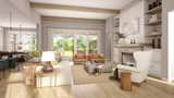 Farmhouse House Plan - Remington Ridge 82735 - Great Room