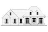 Southern House Plan - Hammond 93807 - Front Exterior