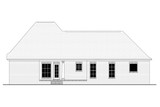 Southern House Plan - Hammond 93807 - Rear Exterior